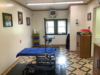 bow wow's boutique grooming area